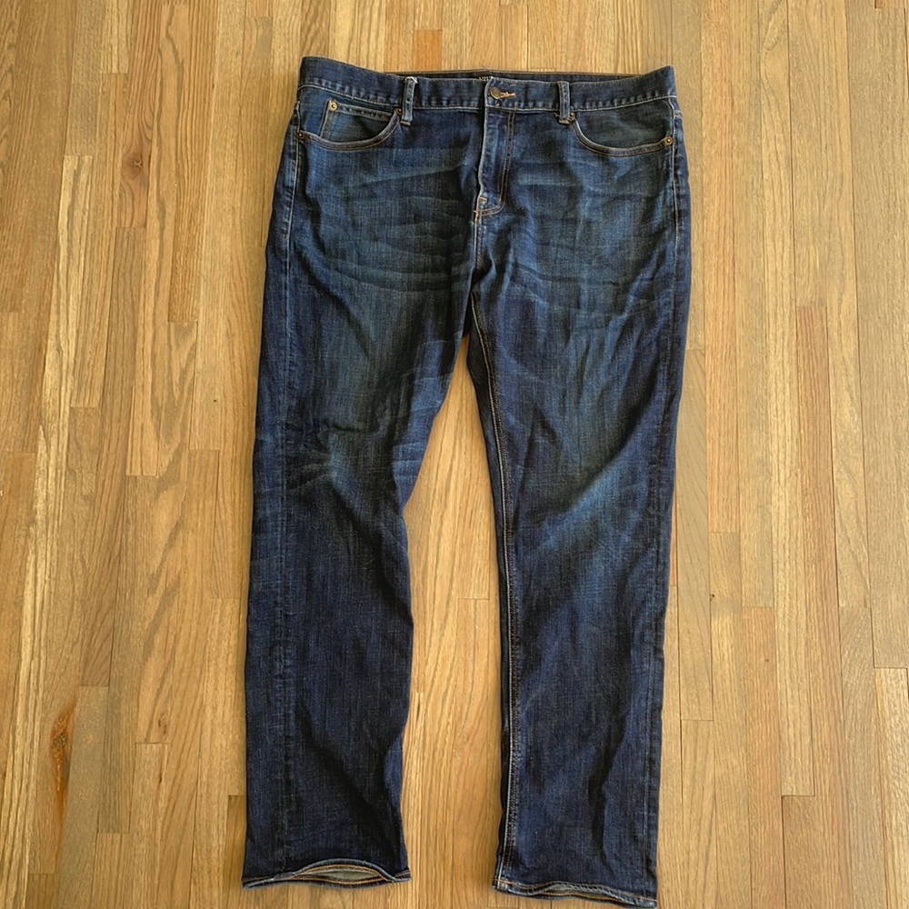 J.Crew Mercantile Flex Straight Jeans 38x32